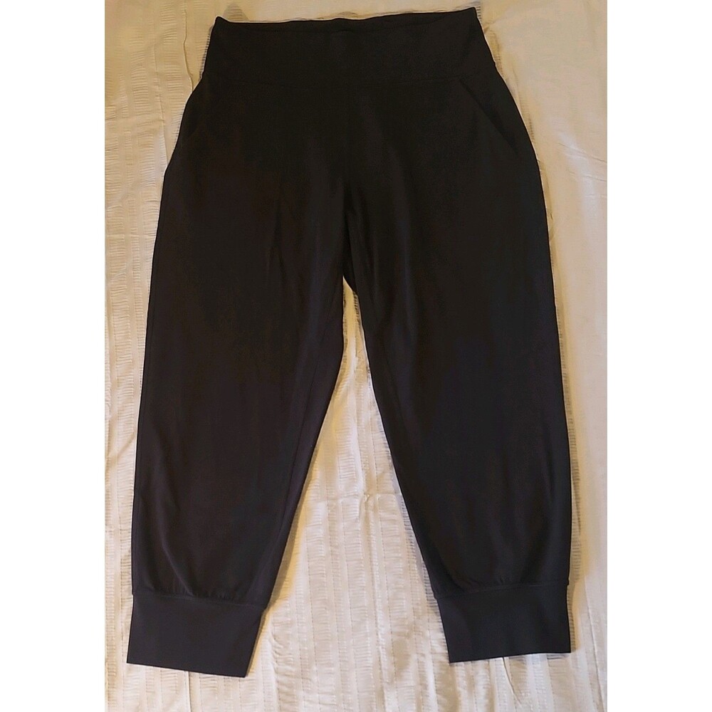 Lululemon Adaptive State High Rise Jogger Crop Black Size 8 Excellent